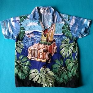 Authentic made in Hawaii button down shirt